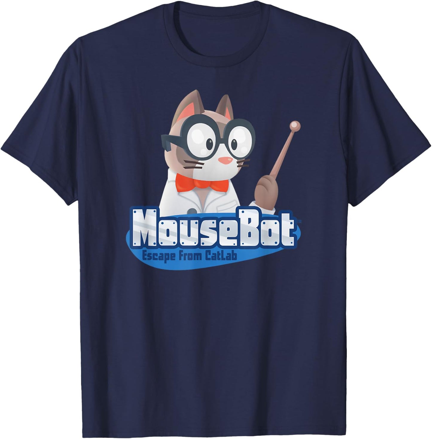 MouseBot - CatLab T-Shirt - T-Shirt | Navy