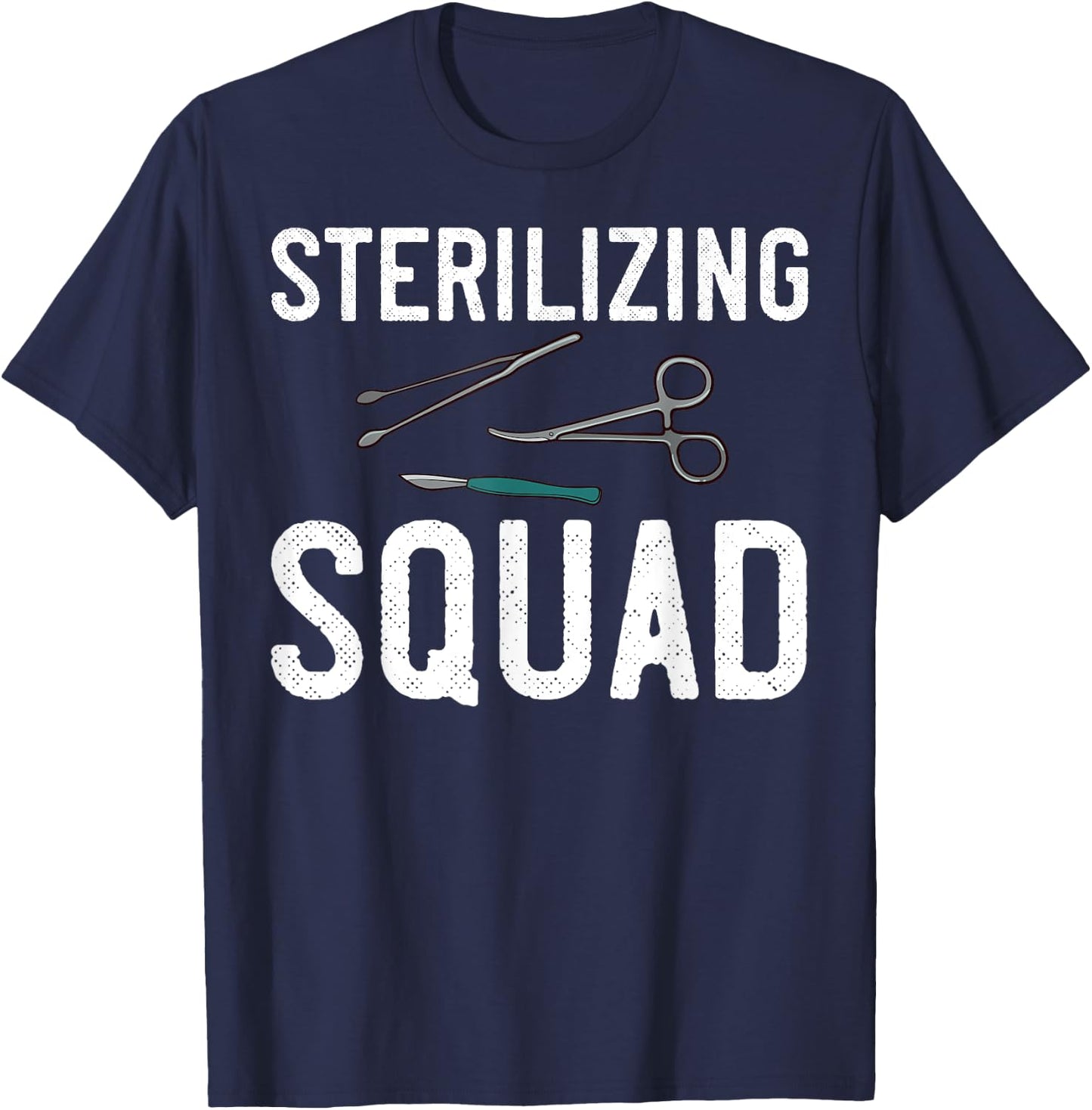 Sterile Processing Technician Certification Manager Tech T-Shirt - T-Shirt | Navy