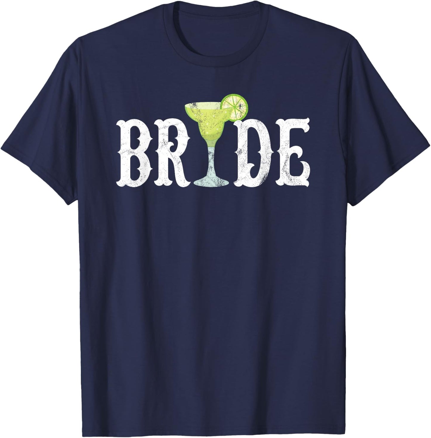 Cinco de Mayo Bride for Margarita Bachelorette Party T-Shirt - T-Shirt | Navy