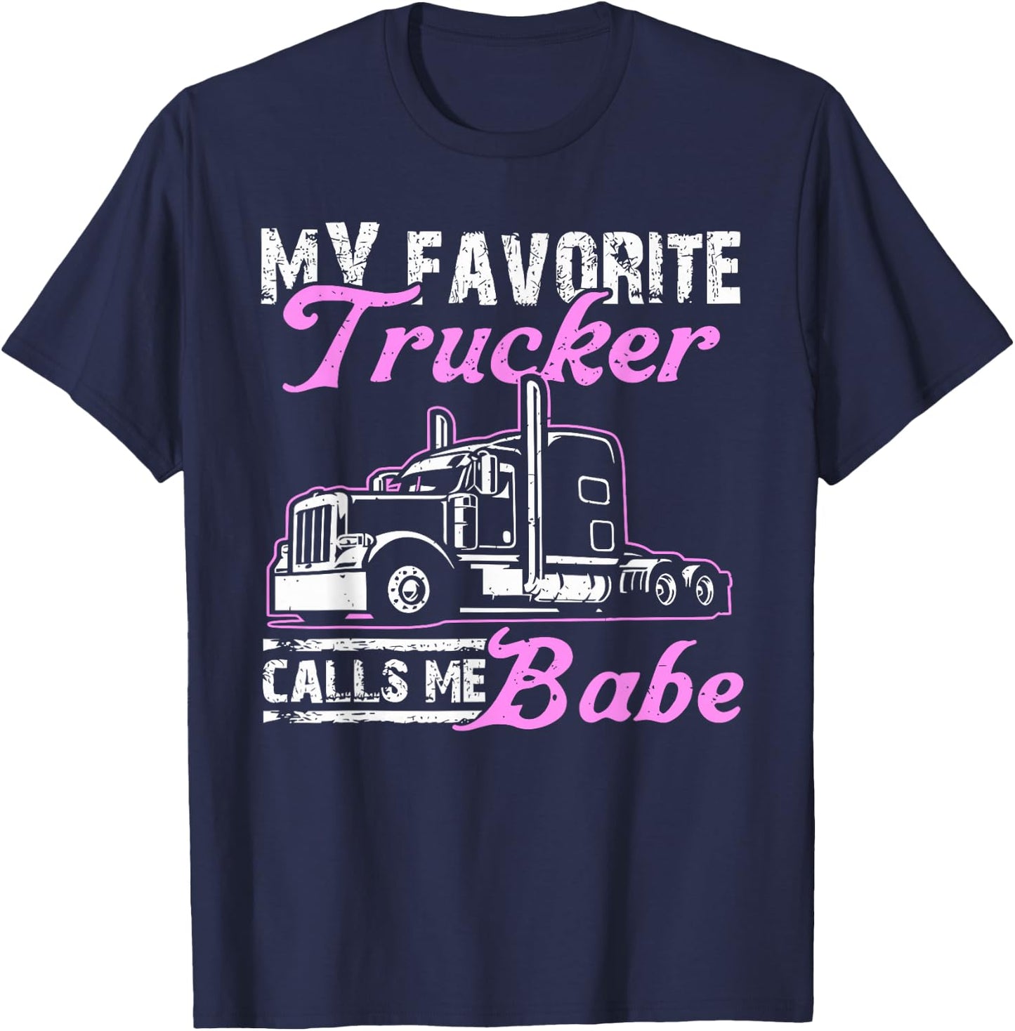 Funny Design T-Shirt - T-Shirt | Navy