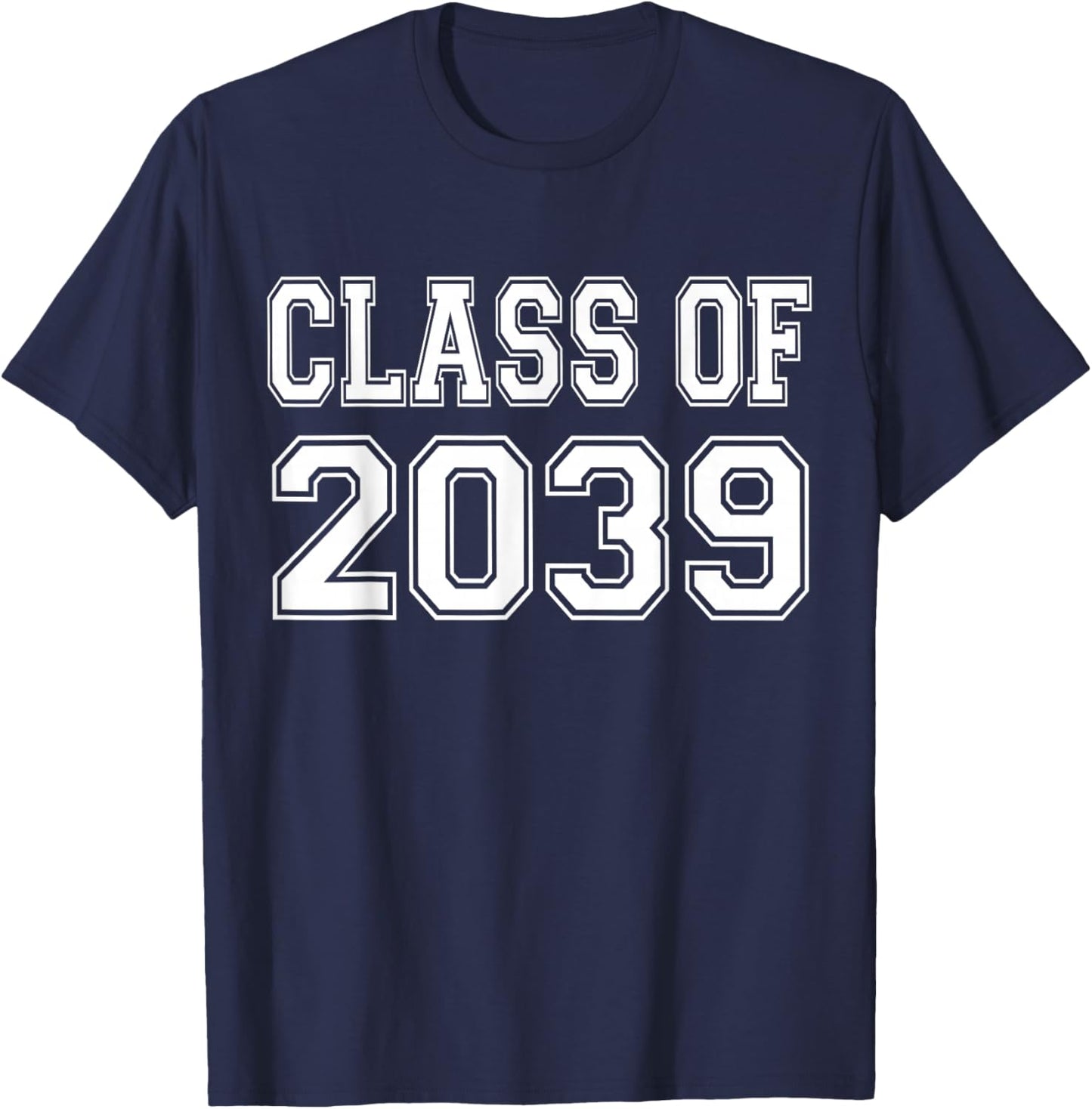 Class of 2039 Grow with me T-Shirt - T-Shirt | Navy