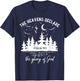 The Heavens Declare, The Glory of God, Bible Verse 19:1 T-Shirt - T-Shirt | Navy