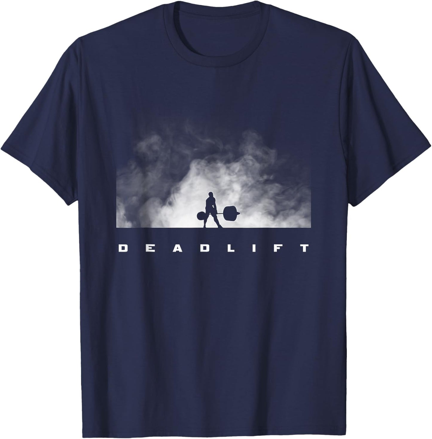 Deadlift Powerlifting Weightlifting T-Shirt - T-Shirt | Navy