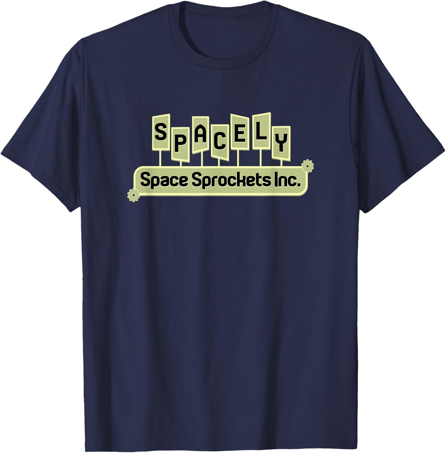 Funny Spacely Sprockets Classic Cartoon T-Shirt - T-Shirt | Navy