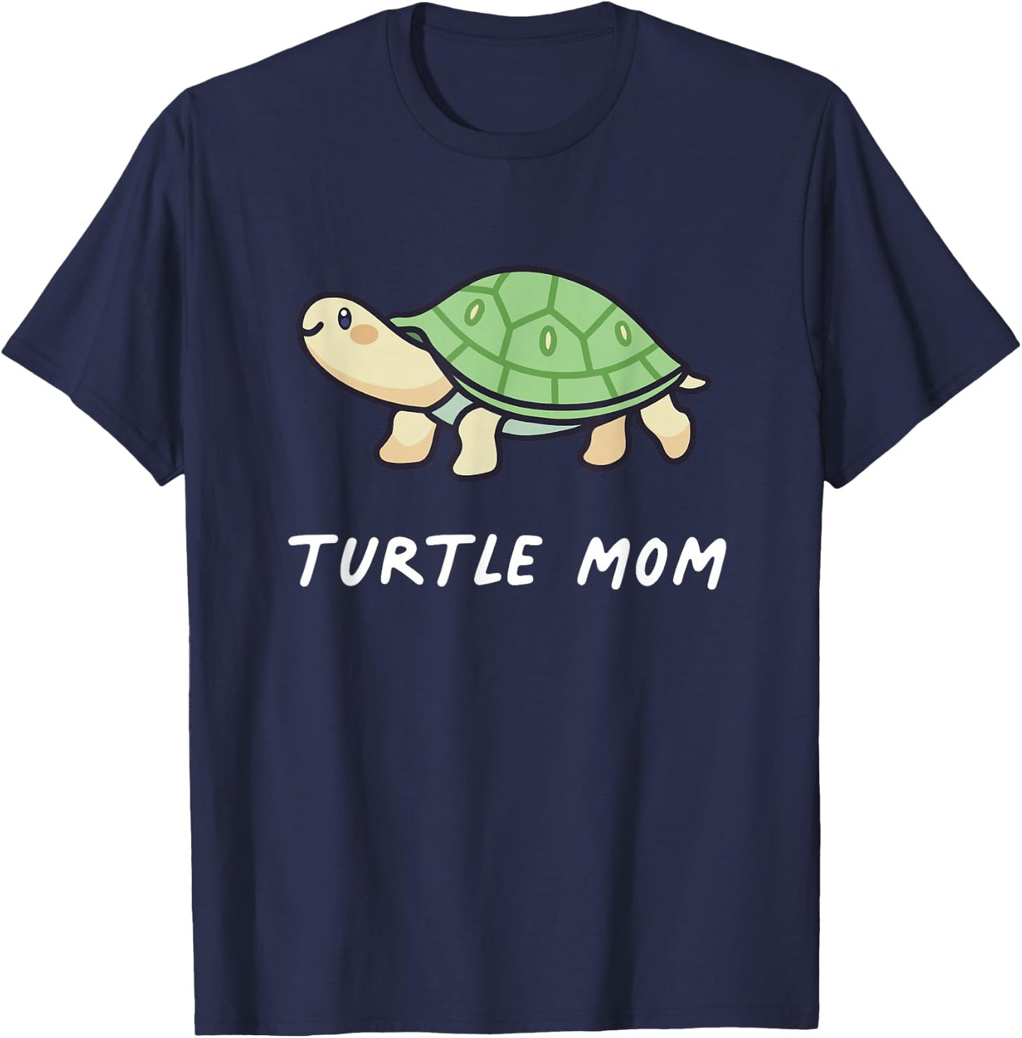 Turtle Mom Animal Aesthetic Kawaii Lover Owner Cute T-Shirt - T-Shirt | Navy