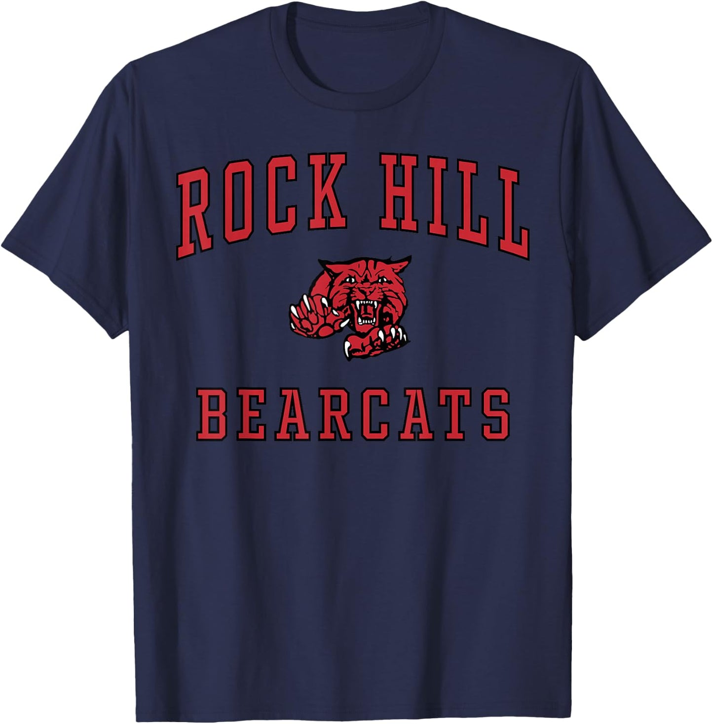 Rock Hill High School Bearcats C1 T-Shirt - T-Shirt | Navy