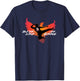 Cobra Kai Bite Like an Eagle Jump Kick TV Show T-Shirt - T-Shirt | Navy