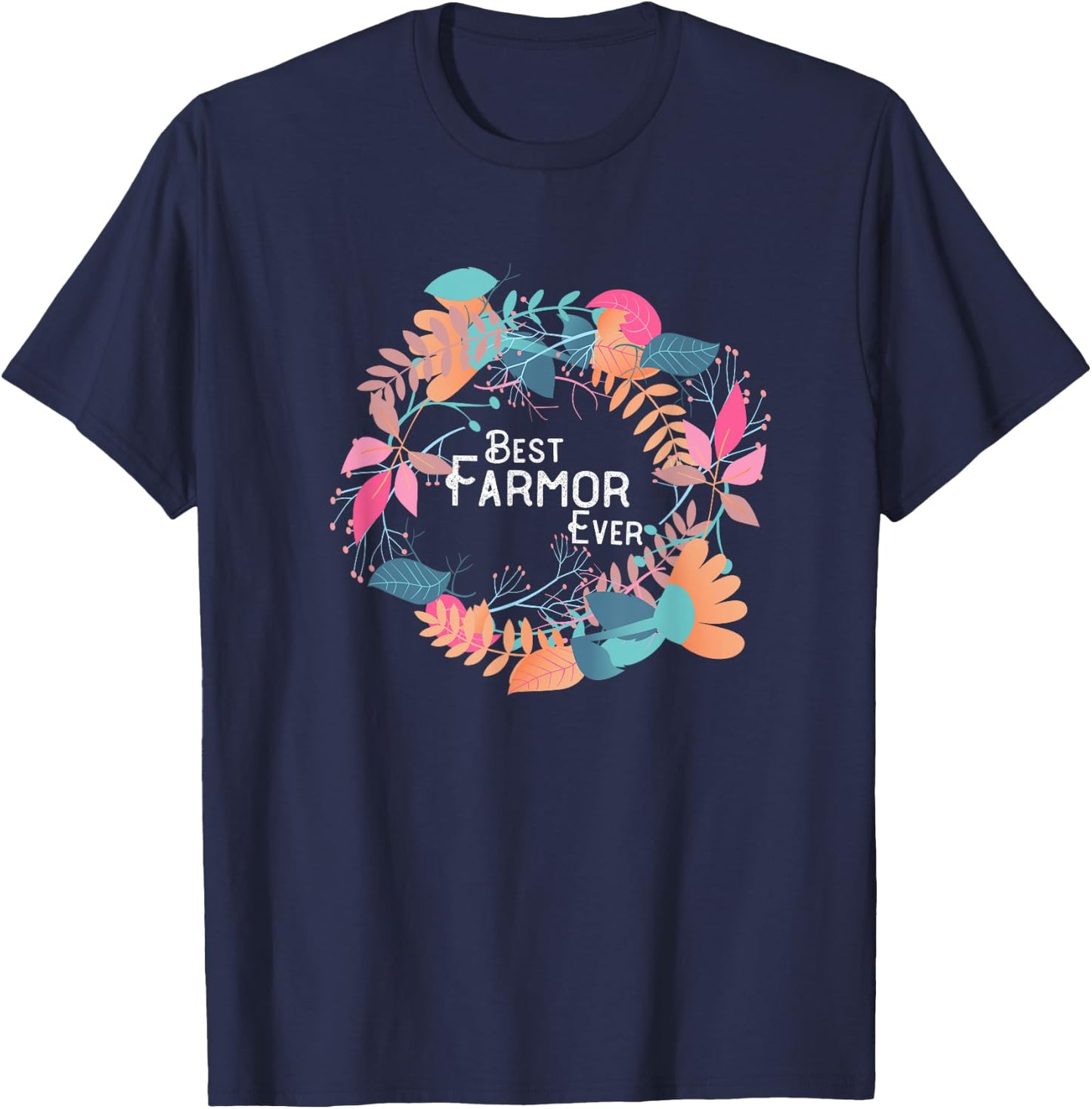 Danish Swedish Farmor Grandma T-Shirt - T-Shirt | Navy