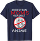 Christian Moms Against Anime T-Shirt - T-Shirt | Navy