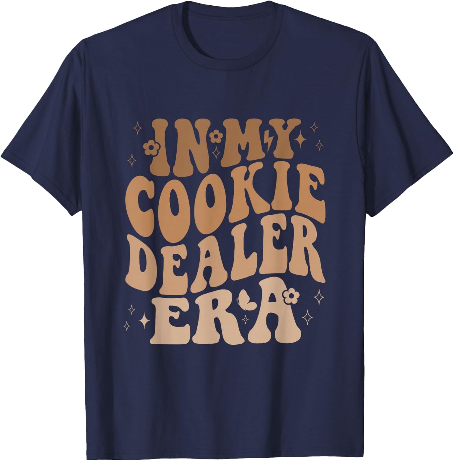 In My Cookie Dealer Era - Cookie Dealer Matching Birthday T-Shirt - T-Shirt | Navy