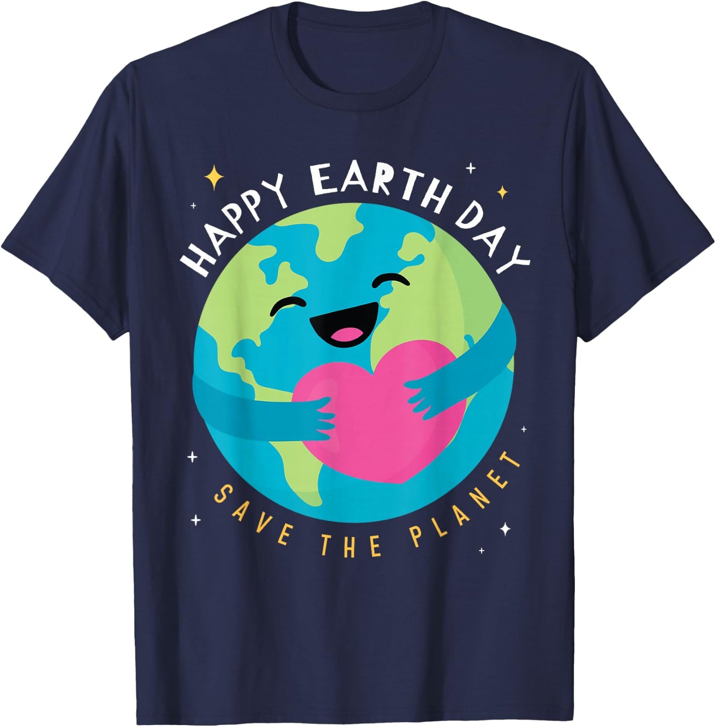 Earth Day 2026 Earth Day Save the Planet Boys Girls T-Shirt - T-Shirt | Navy