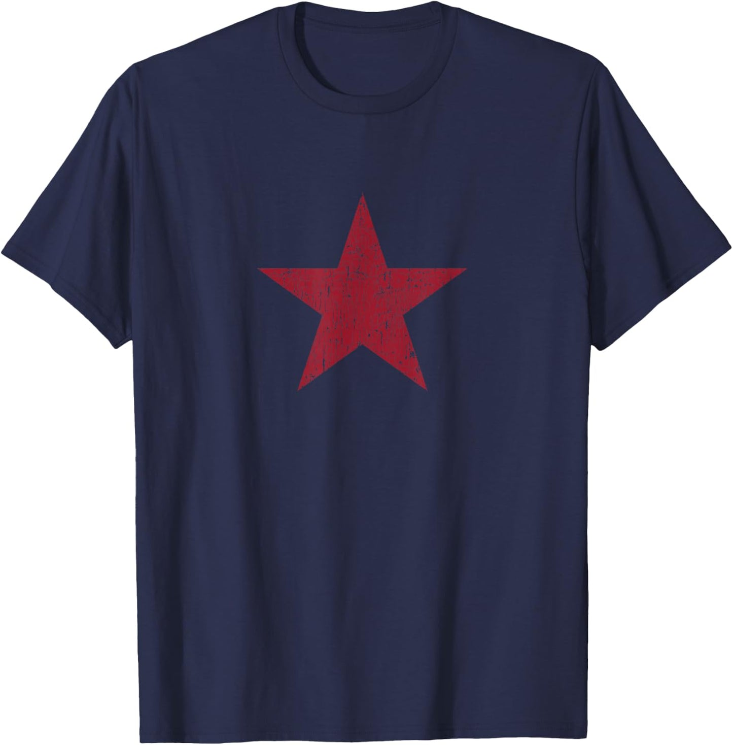 Red Star Revolution Vintage Soviet Union CCCP USSR T-Shirt - T-Shirt | Navy
