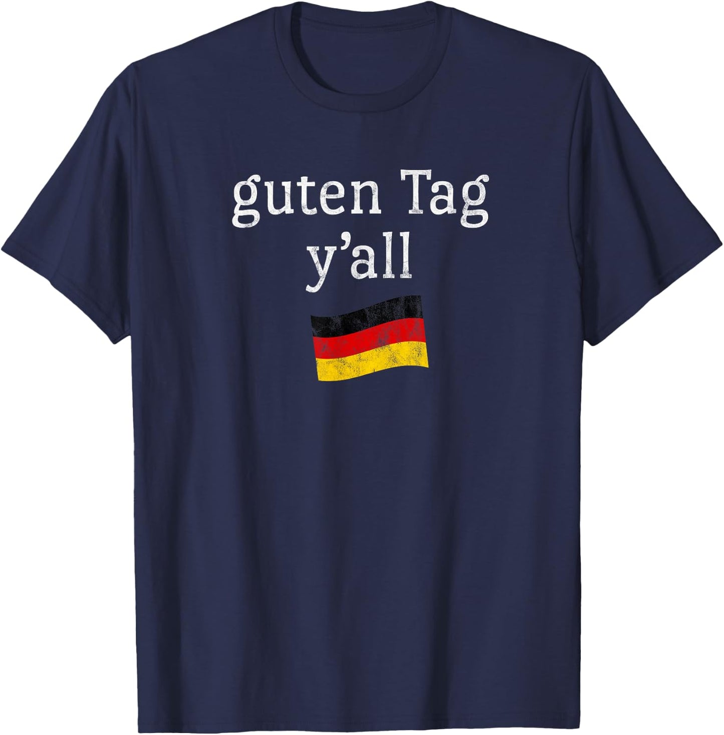 Oktoberfest Costume T Shirt Funny Outfit Texas German Flag T-Shirt - T-Shirt | Navy
