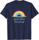 Sandy Hook New Jersey Souvenir Graphic T-Shirt - T-Shirt | Navy