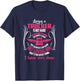 Trucker Truck Driver Girlfriend Wife T Shirts Gifts T-Shirt - T-Shirt | Navy