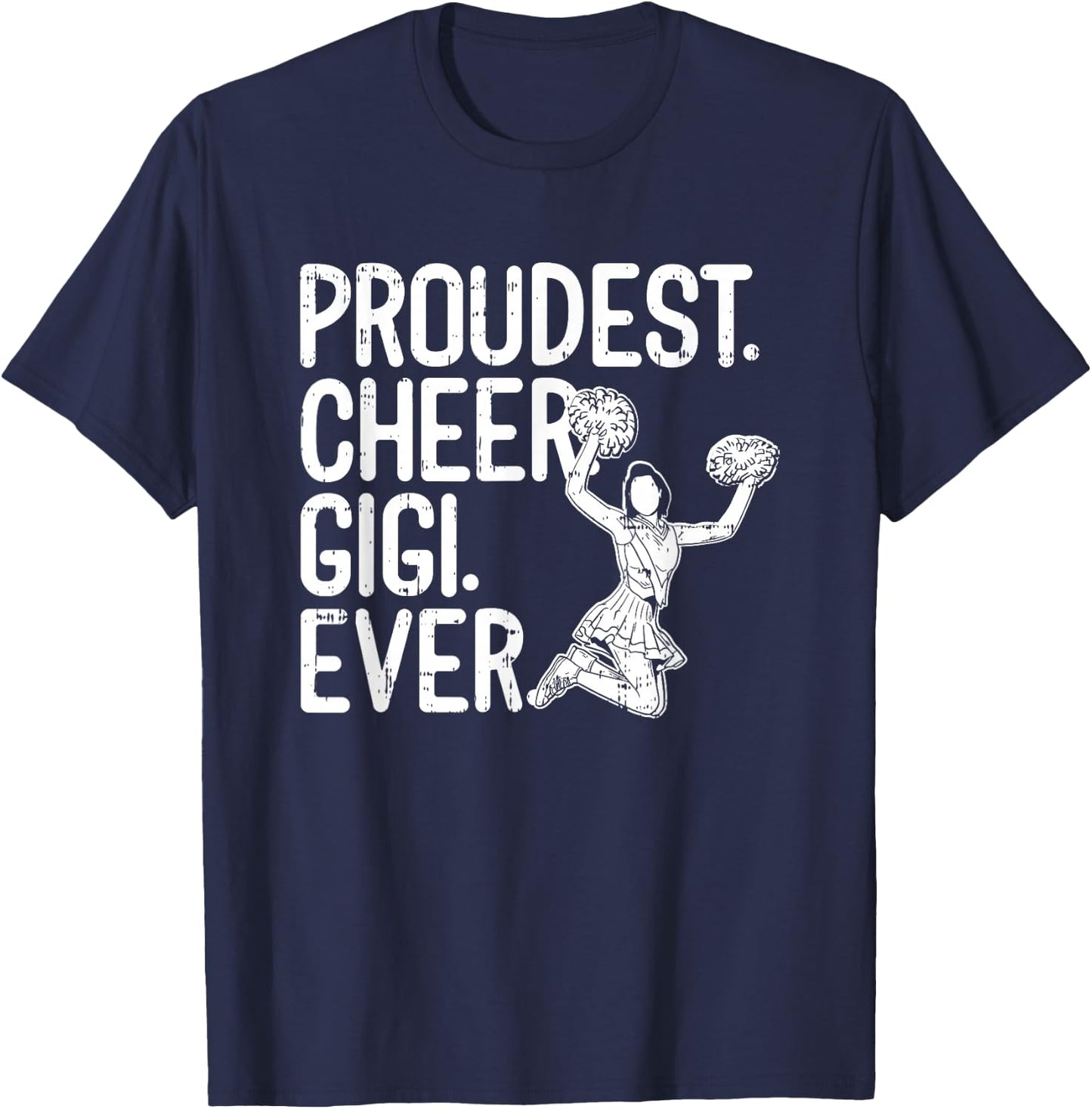 Proudest Cheer Gigi T-Shirt - T-Shirt | Navy