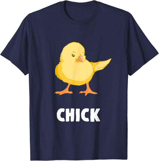Chick Couples Matching Halloween Costumes T-Shirt - T-Shirt | Navy