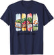 Open Market Local Loved Fresh Produce T-Shirt - T-Shirt | Navy