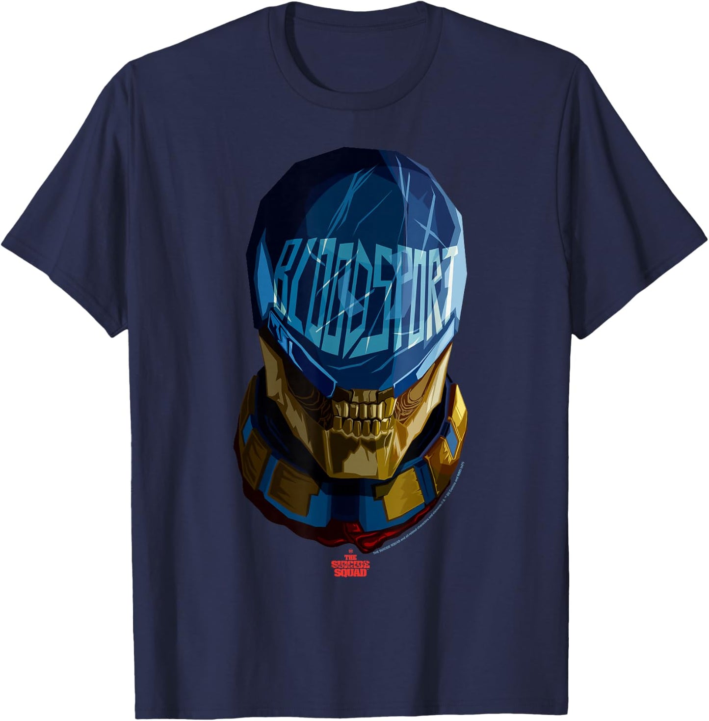 The Suicide Squad Big Bloodsport Logo T-Shirt - T-Shirt | Navy
