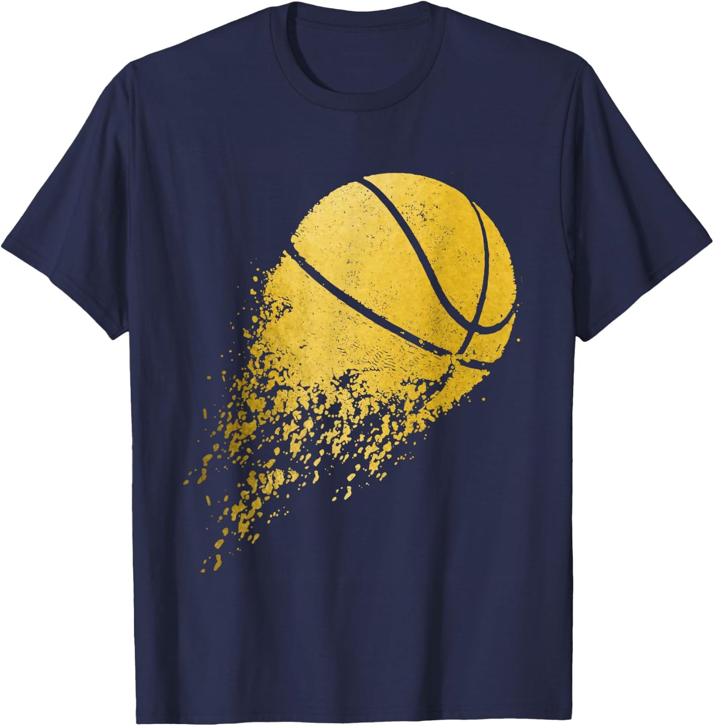 Basketball Player Bball Coach Fan Baller Sport T-Shirt - T-Shirt | Navy