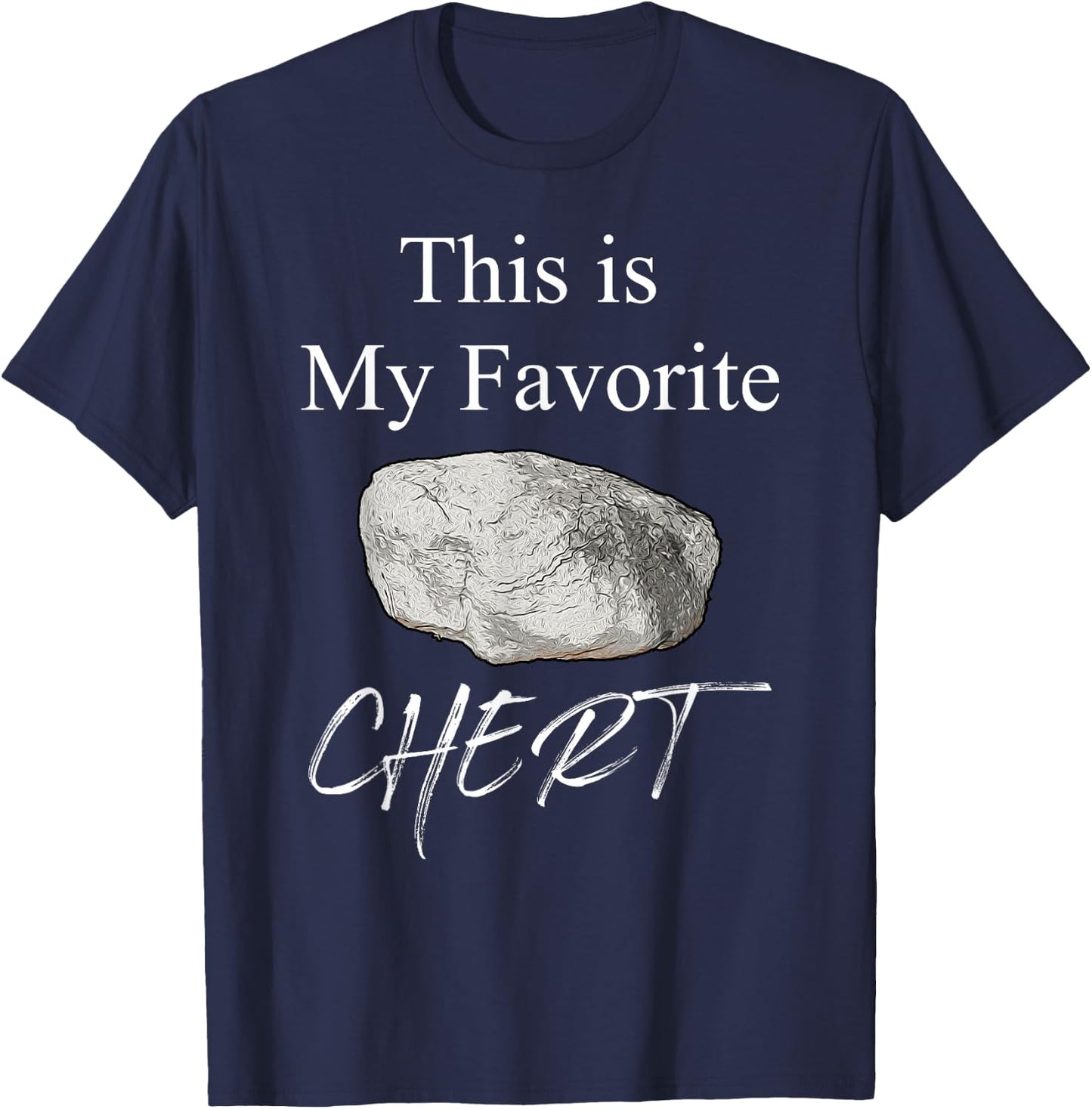 Funny Saying This Is My Favorite Chert Women Men Collector T-Shirt - T-Shirt | Navy