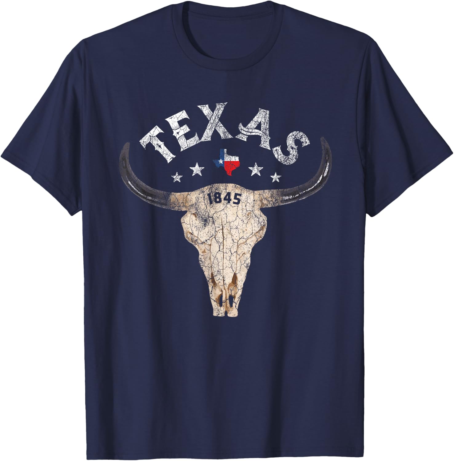 Texas - USA - Pride since 1845 Holiday T-Shirt - T-Shirt | Navy