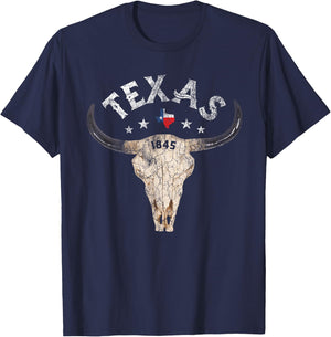 Texas - USA - Pride since 1845 Holiday T-Shirt - T-Shirt | Navy