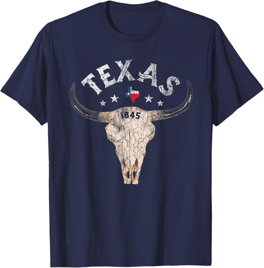 Texas - USA - Pride since 1845 Holiday T-Shirt - T-Shirt | Navy