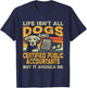 Life Isn't All Dogs And Certified Public Accountant CPA T-Shirt - T-Shirt | Navy