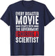 Every disaster movie starts with the government vintage T-Shirt - T-Shirt | Navy