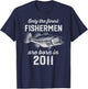 14 Year Old: Fisherman Fishing 2011 14th Birthday T-Shirt - T-Shirt | Navy