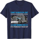 Trucker Logbook Truckers Driver Truck Man T-Shirt - T-Shirt | Navy