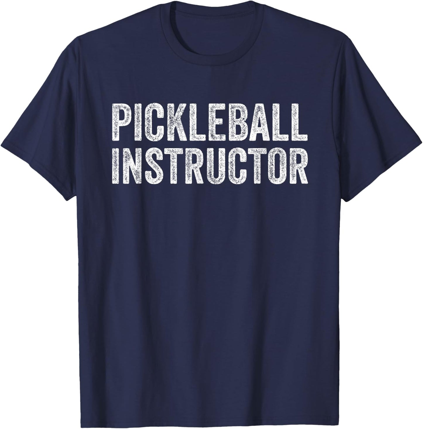 Pickleball -Adults Black Small Classic Fit Modern T-Shirt - T-Shirt | Navy