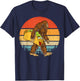 Bigfoot Carrying Taco Funny Cinco de Mayo Boys Men Sasquatch T-Shirt - T-Shirt | Navy