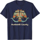 Humboldt County California Thunderbird NW Native American T-Shirt - T-Shirt | Navy