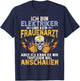 I Am An Electrician And Not A Gynecologist Electronics Technician Profession T-Shirt - T-Shirt | Navy