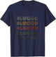 Love Heart Elwood Grunge/Vintage Style Black Elwood T-Shirt - T-Shirt | Navy