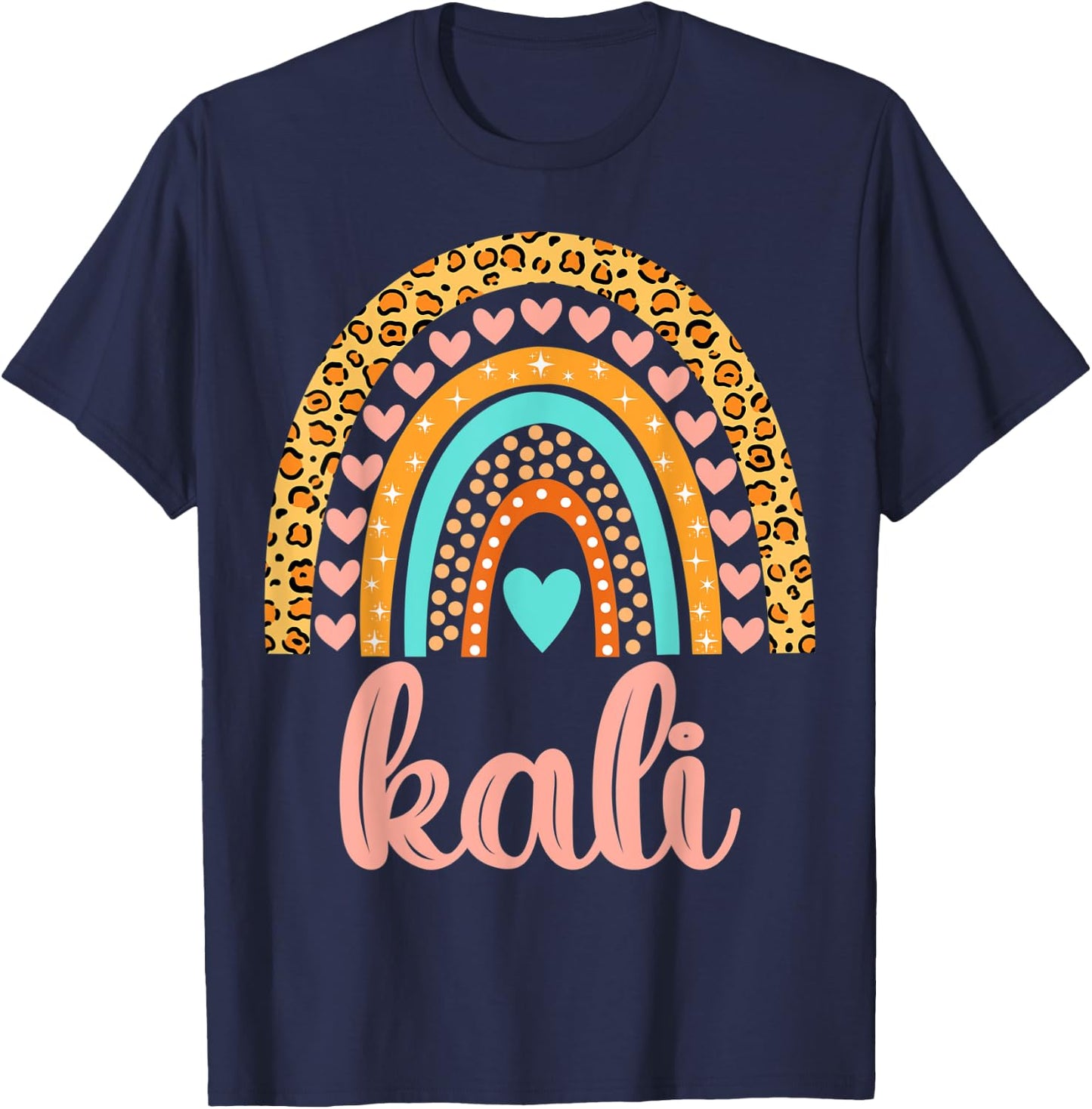 Kali Kali Name Birthday Shirt Gift T-Shirt - T-Shirt | Navy