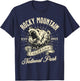 Rocky Mountain National Park Colorado Bear Hike Outdoors T-Shirt - T-Shirt | Navy