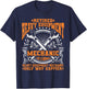 Retired Heavy Equipment Technician Heavy Duty Mechanic T-Shirt - T-Shirt | Navy