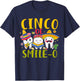 Dental Hygienist Cinco De Smile O Cinco De Mayo Dentist T-Shirt - T-Shirt | Navy