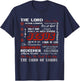 Jesus Is The King, The Lord Of Lords Christian Bible Verses T-Shirt - T-Shirt | Navy