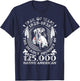 Trail Of Tears The Deadly Journey 125000 Native American T-Shirt - T-Shirt | Navy