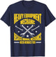 Heavy Equipment Technician Heavy Duty Mechanic T-Shirt - T-Shirt | Navy