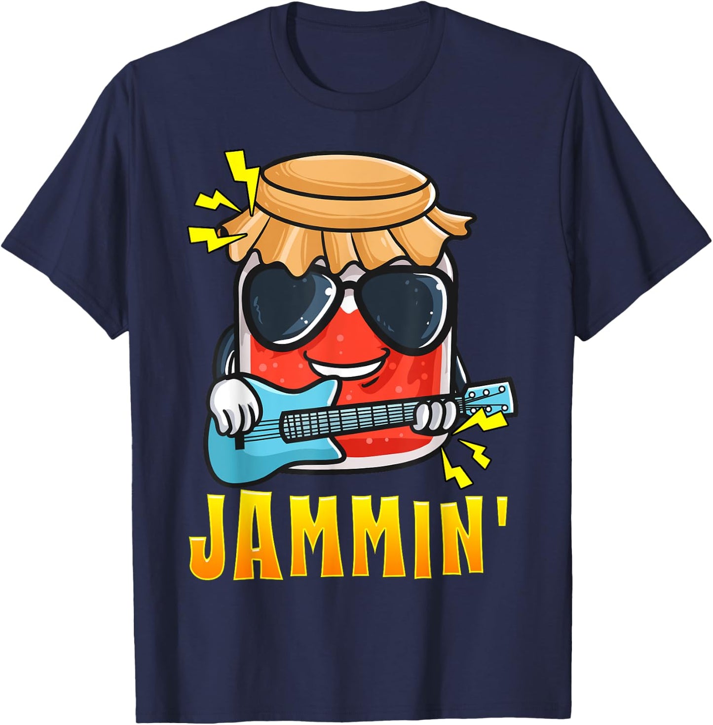 Canning Jam Love Canning Jelly And Jam Funny Jammin' Canner T-Shirt - T-Shirt | Navy