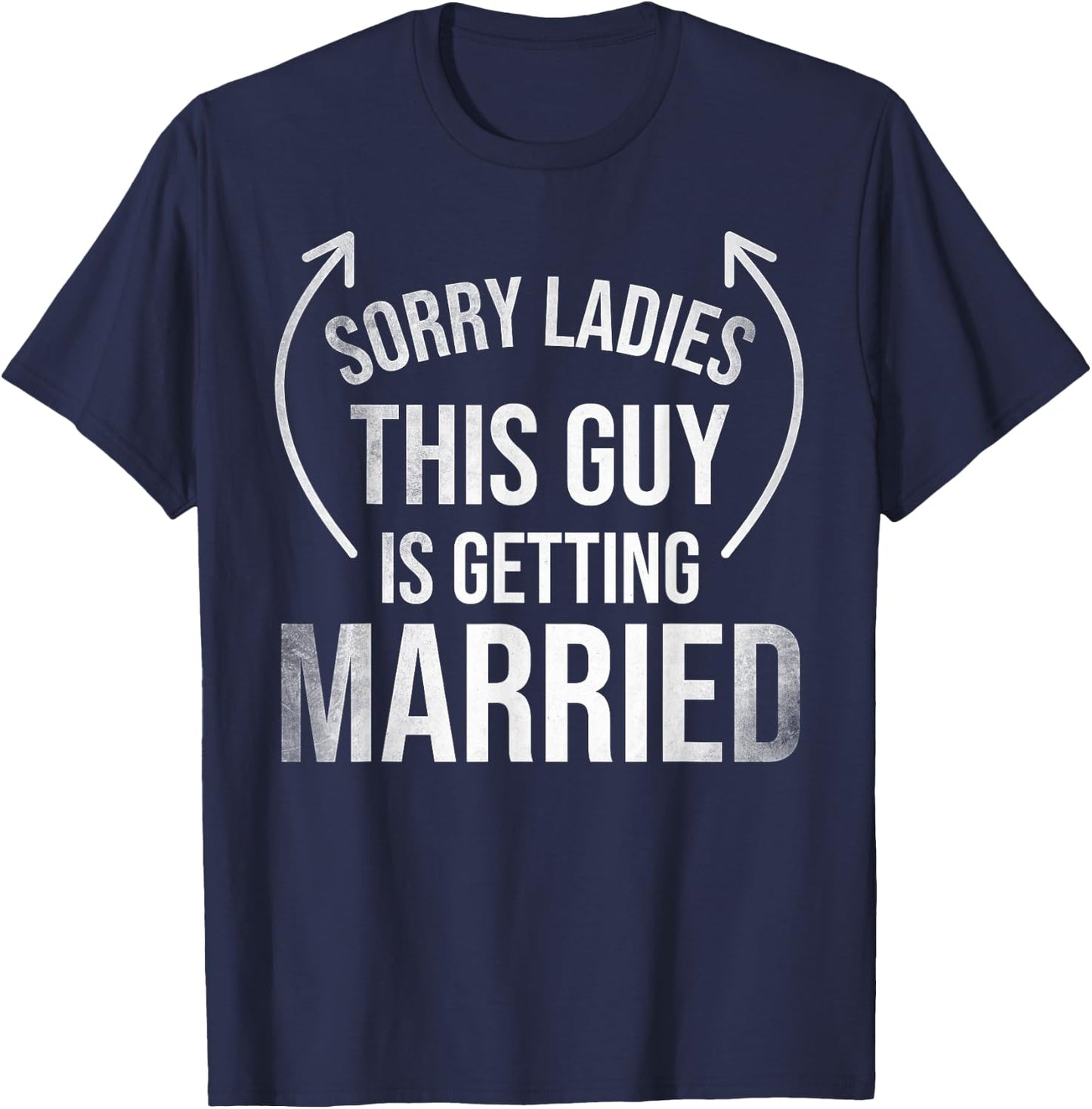 Groom Funny Bachelor Supplies Clothes Party Wedding T-Shirt - T-Shirt | Navy