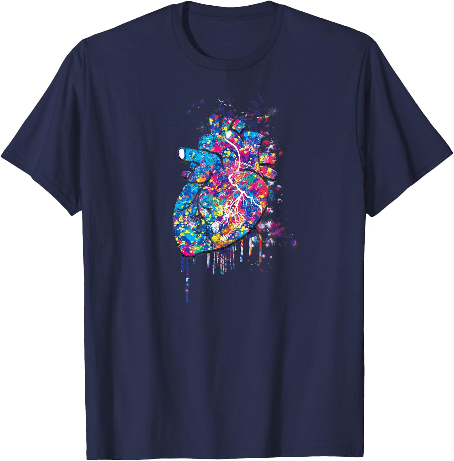 HItta 3xs Heart Gym Fitness Motivation Workout Inspiration T-Shirt - T-Shirt | Navy