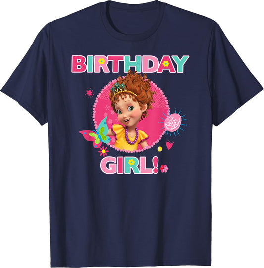 Disney - Junior Fancy Nancy Birthday Girl T-Shirt - T-Shirt | Navy