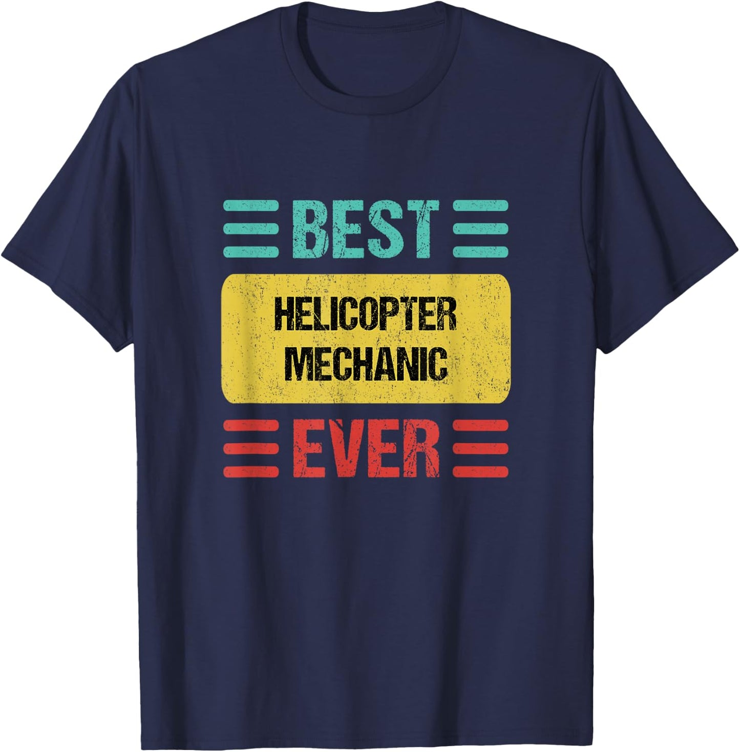 Helicopter Mechanic T-Shirt - T-Shirt | Navy