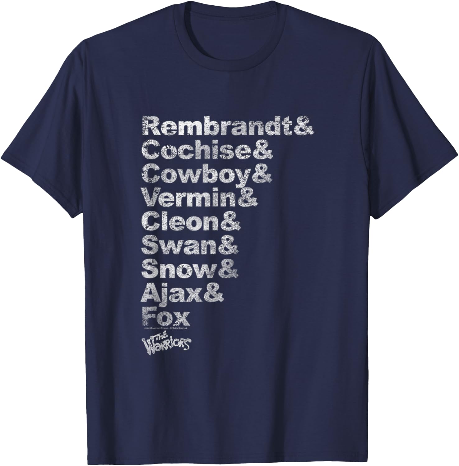 Warriors Roster T-Shirt - T-Shirt | Navy